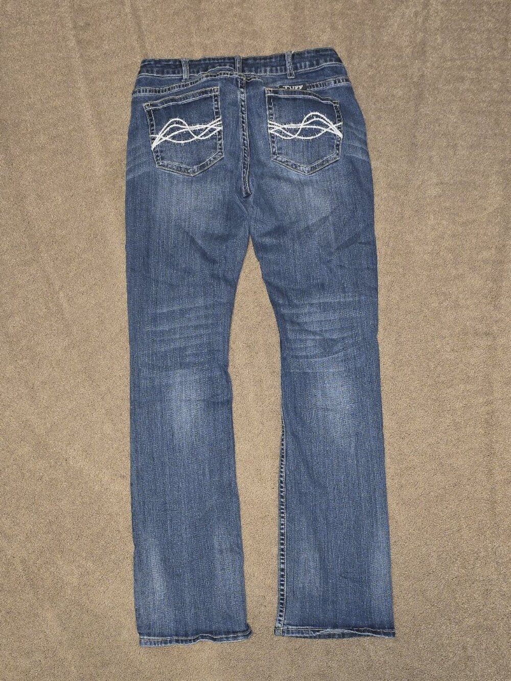 Cowgirl Tuff Boot Cut Jeans - Picture 3 of 7